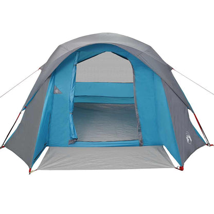 vidaXL Family Tent Cabin 6-Person Blue Waterproof - 37559