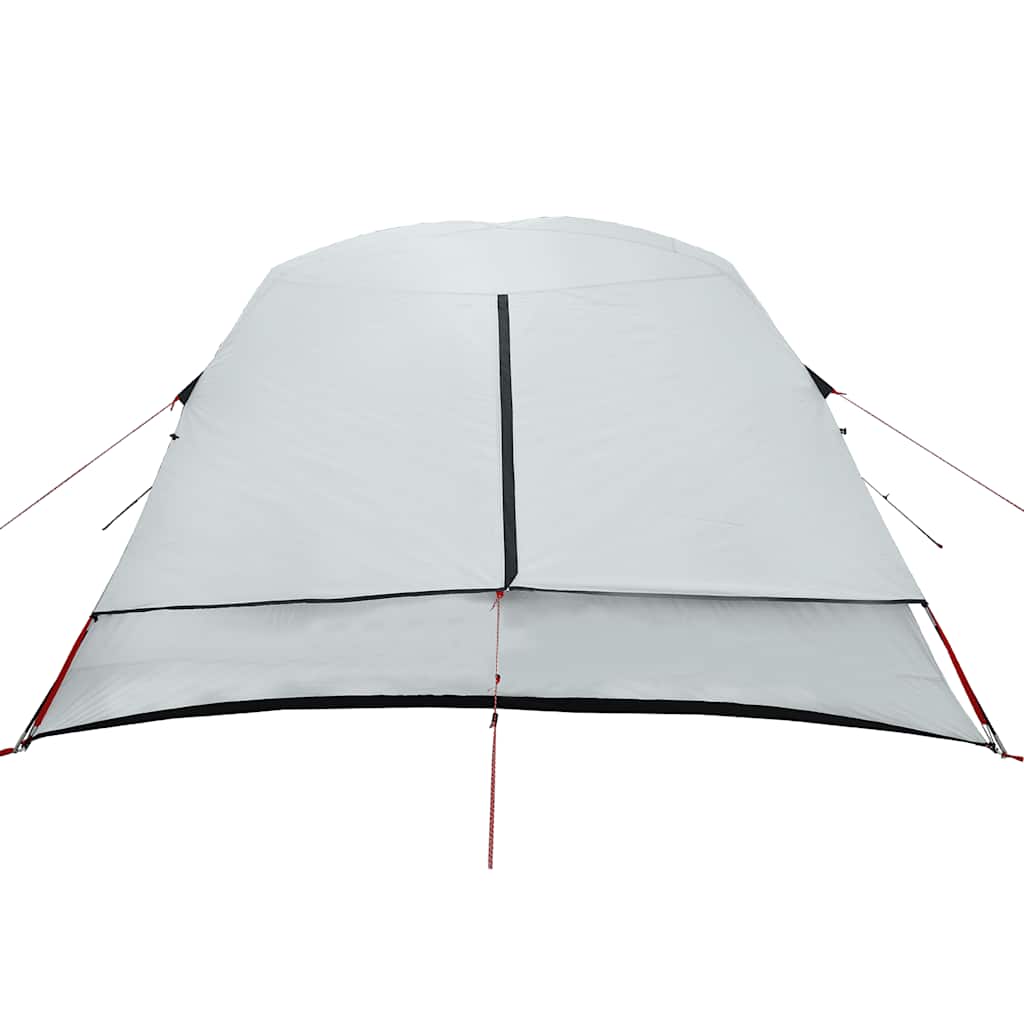 vidaXL Family Tent Cabin 6-Person White Blackout Fabric Waterproof