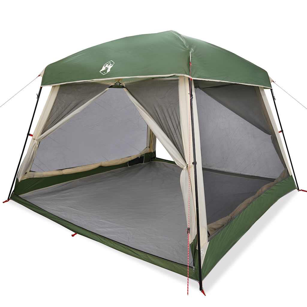 vidaXL Family Tent Cabin 6-Person Green Waterproof - 37575