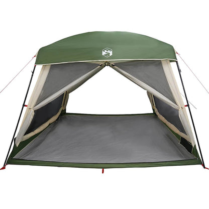 vidaXL Family Tent Cabin 6-Person Green Waterproof - 37575