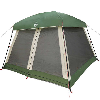 vidaXL Family Tent Cabin 6-Person Green Waterproof - 37575