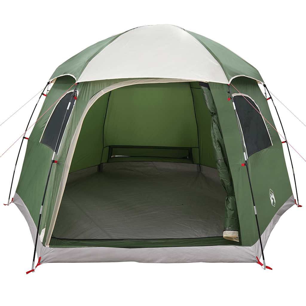 vidaXL Family Tent Igloo 6-Person Green Waterproof