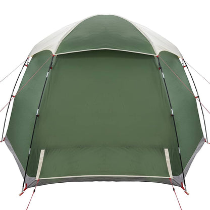 vidaXL Family Tent Igloo 6-Person Green Waterproof