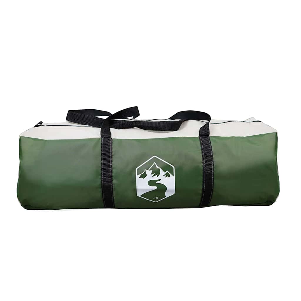 vidaXL Family Tent Igloo 6-Person Green Waterproof