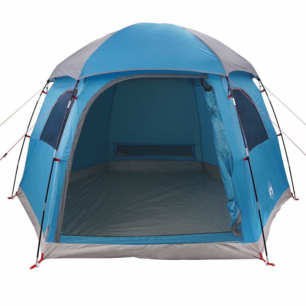 vidaXL Family Tent Igloo 6-Person Blue Waterproof