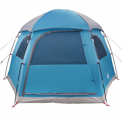 vidaXL Family Tent Igloo 6-Person Blue Waterproof