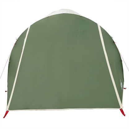 vidaXL Family Tent Tunnel 6-Person Green Water-resistant
