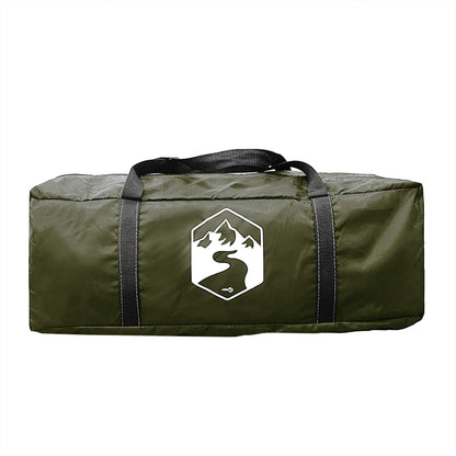 vidaXL Family Tent Tunnel 6-Person Olive Green Water-resistant