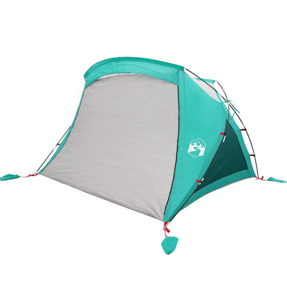 vidaXL Beach Tent 2-Person Sea Green Waterproof