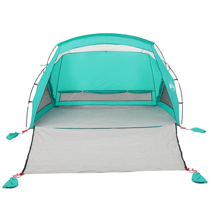 vidaXL Beach Tent 2-Person Sea Green Waterproof