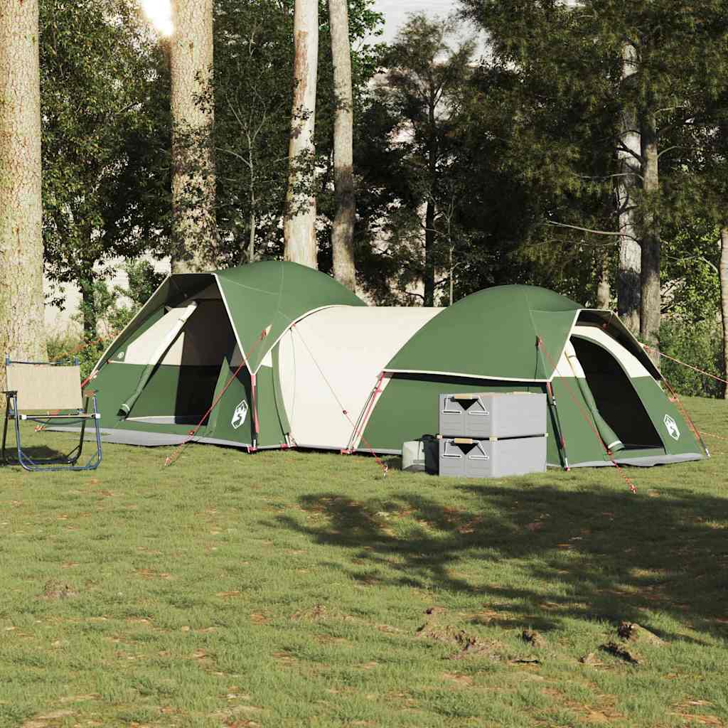 vidaXL Camping Tent 5-Person Green Waterproof - 37695