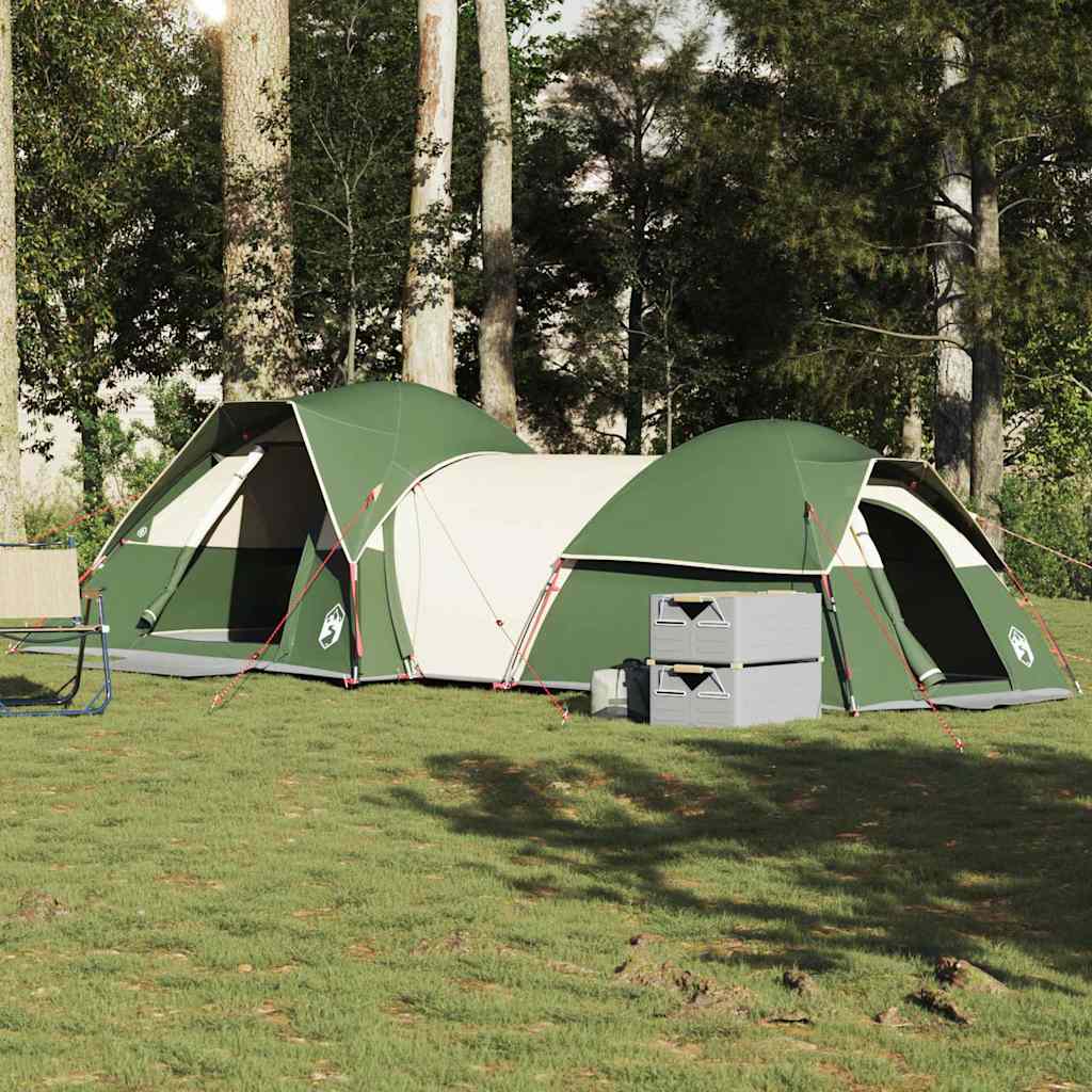 vidaXL Camping Tent 5-Person Green Waterproof - 37695