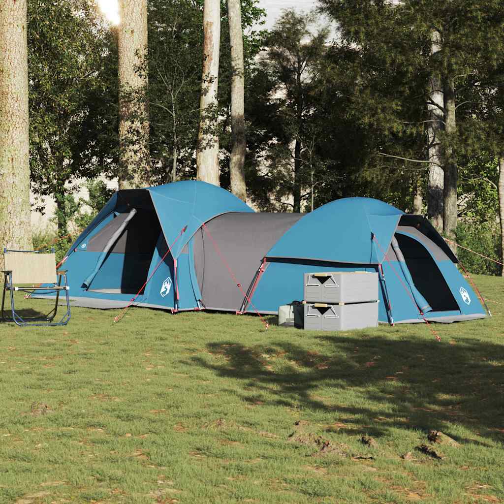 vidaXL Camping Tent 5-Person Blue Waterproof - 37696