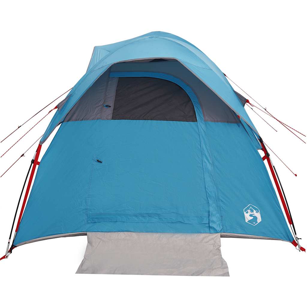 vidaXL Camping Tent 5-Person Blue Waterproof - 37696