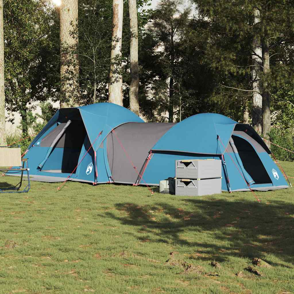 vidaXL Camping Tent 5-Person Blue Waterproof - 37696