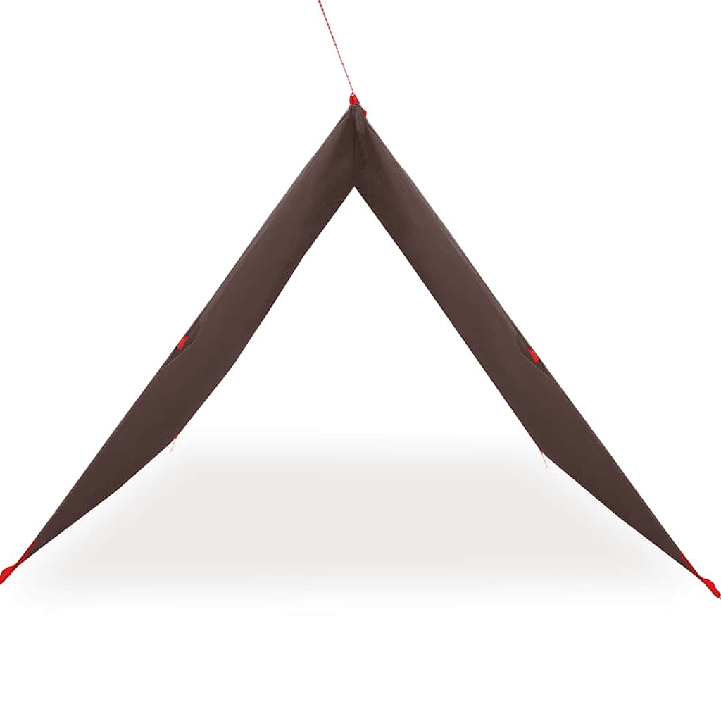 vidaXL Camping Tarp Brown 366x306 cm Waterproof