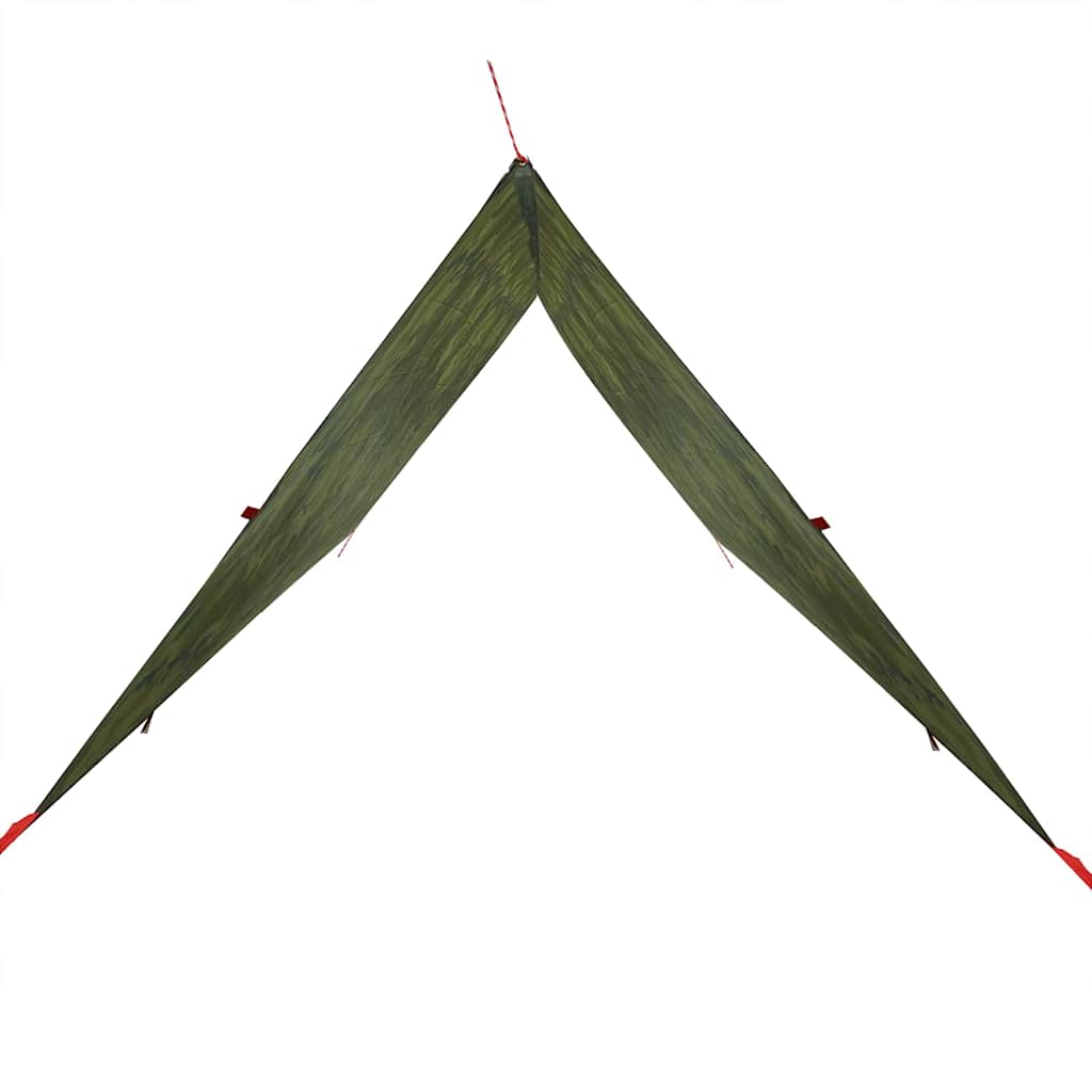 vidaXL Camping Tarp Camouflage 366x306 cm Waterproof - Green
