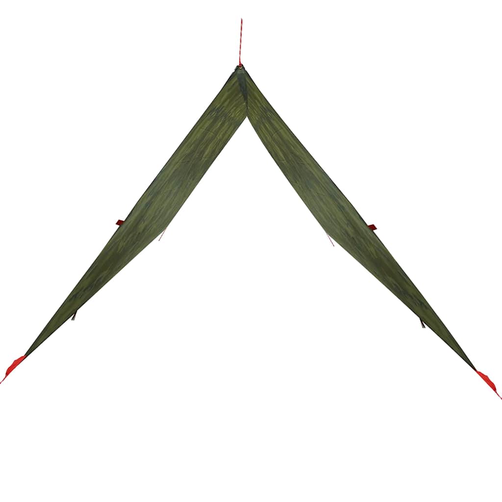 vidaXL Camping Tarp Camouflage 406x306 cm Waterproof - Green