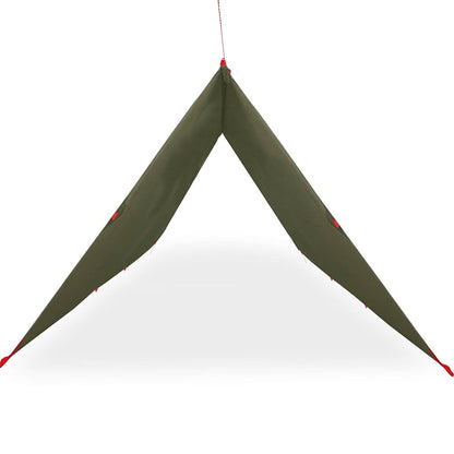 vidaXL Camping Tarp Olive Green 506x306 cm Waterproof