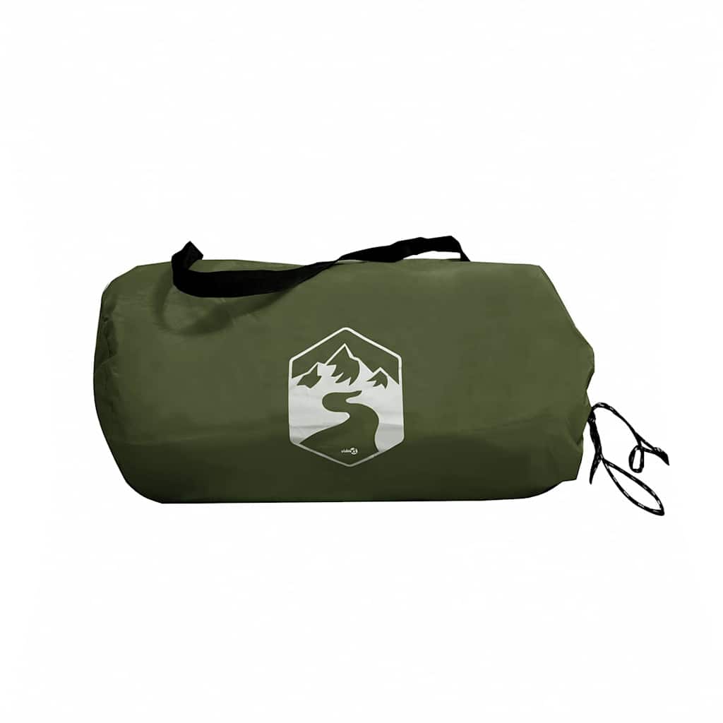 vidaXL Camping Tarp Olive Green 506x306 cm Waterproof