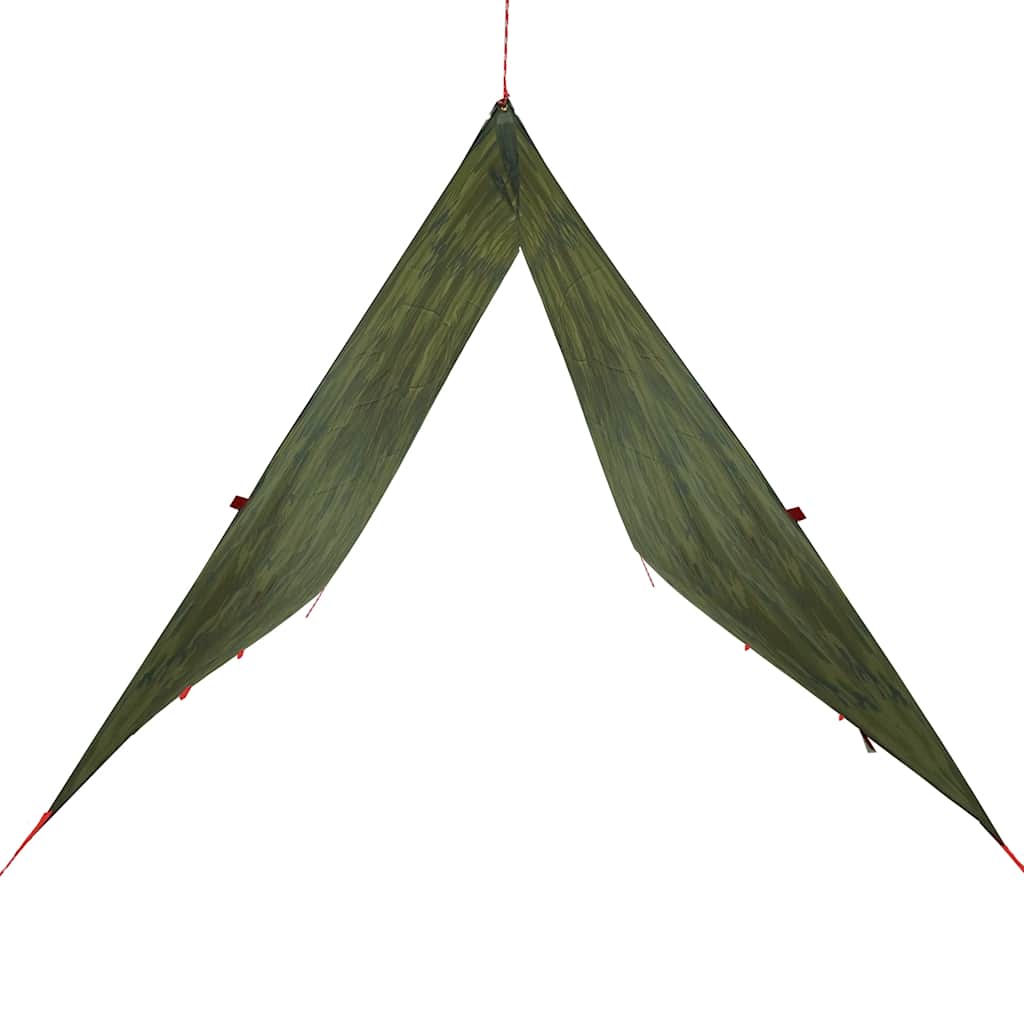 vidaXL Camping Tarp Camouflage 506x306 cm Waterproof - Green