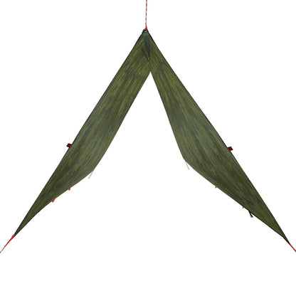vidaXL Camping Tarp Camouflage 506x306 cm Waterproof - Green