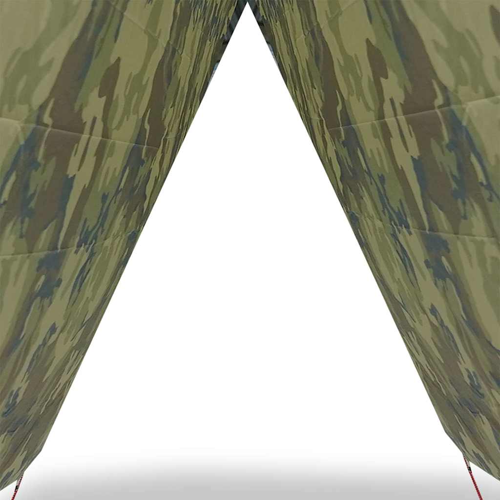 vidaXL Camping Tarp Camouflage 506x306 cm Waterproof - Green