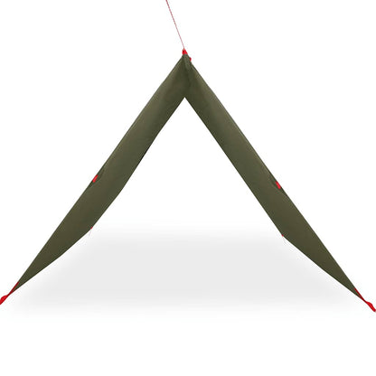vidaXL Camping Tarp Olive Green 451x420 cm Waterproof