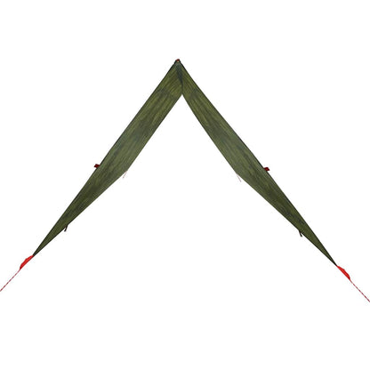 vidaXL Camping Tarp Camouflage 451x420 cm Waterproof - Green