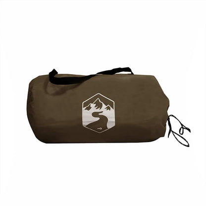 vidaXL Camping Tarp Brown 462x306x211 cm Waterproof