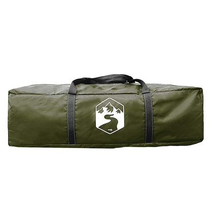vidaXL Camping Tent Dome 3-Person Olive Green Waterproof
