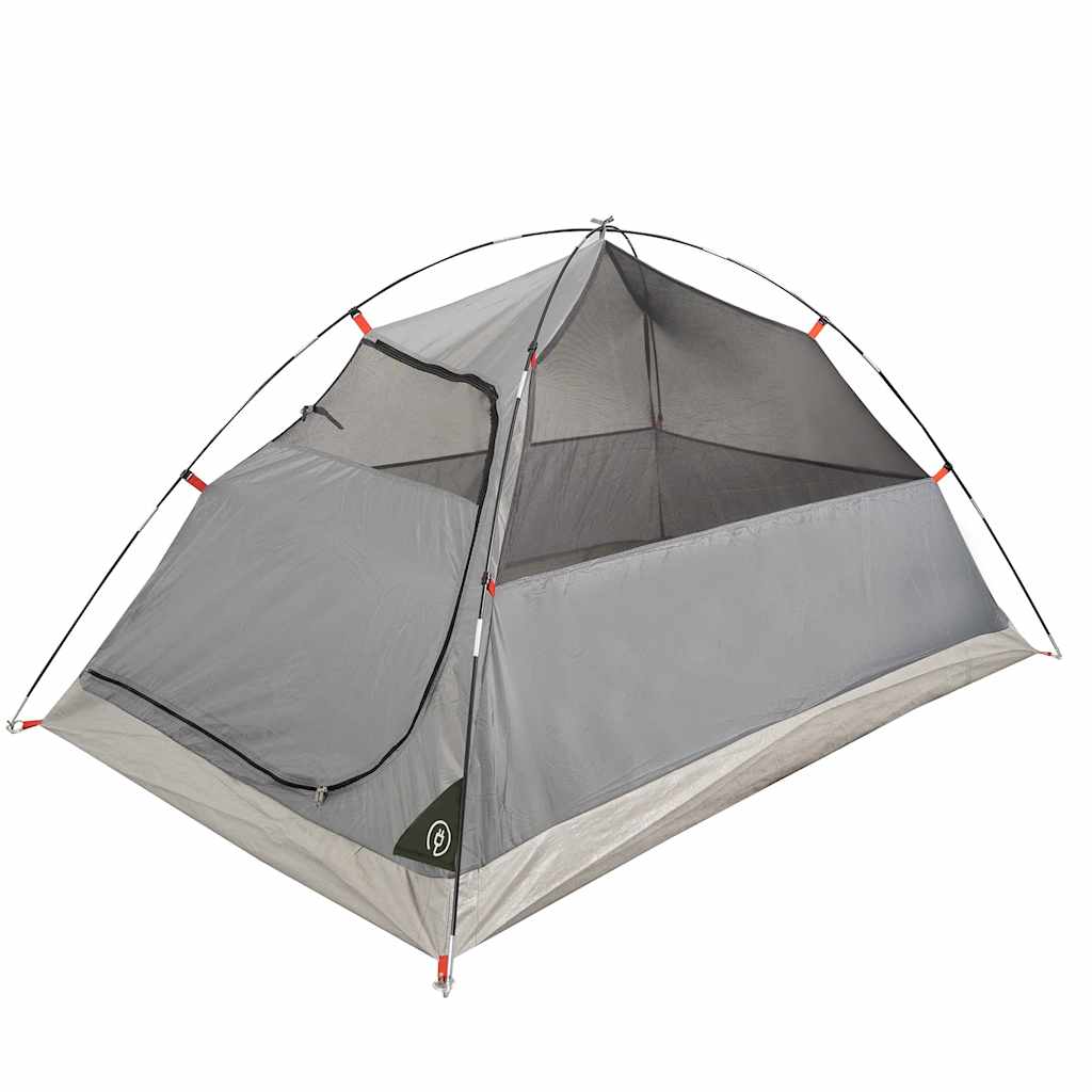 vidaXL Camping Tent Dome 4-Person Olive Green Waterproof