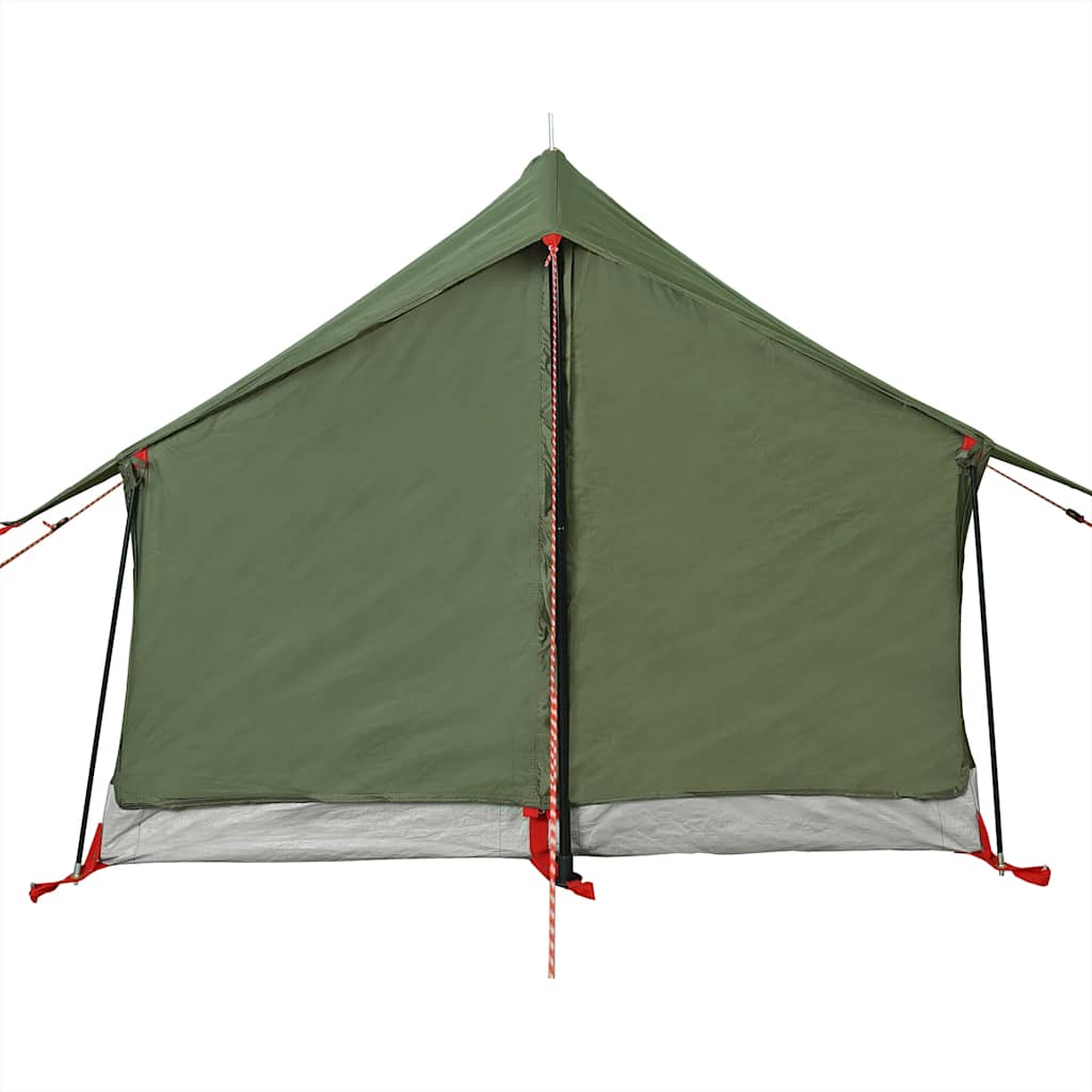 vidaXL Camping Tent 2-Person Olive Green Waterproof