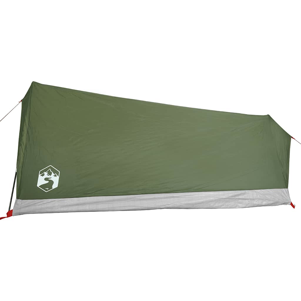 vidaXL Camping Tent 2-Person Olive Green Waterproof - 37886