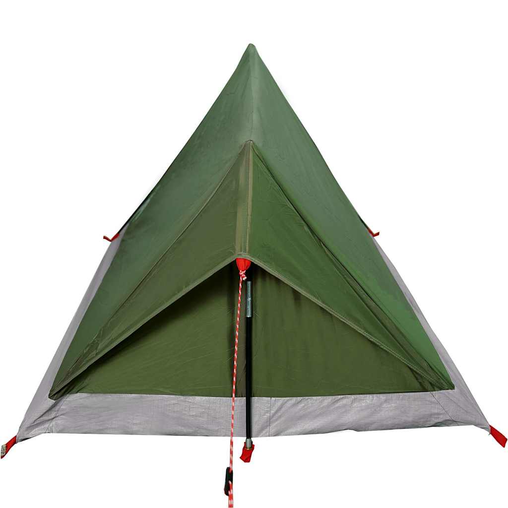 vidaXL Camping Tent 2-Person Olive Green Waterproof - 37886