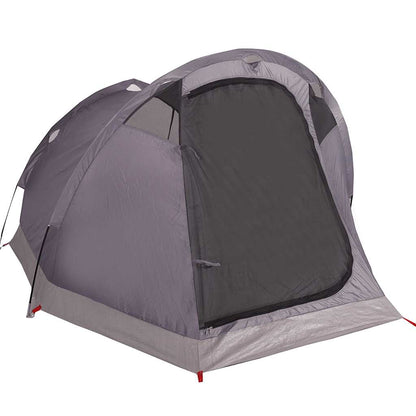 vidaXL Camping Tent Tunnel 3-Person Camouflage Waterproof - Green