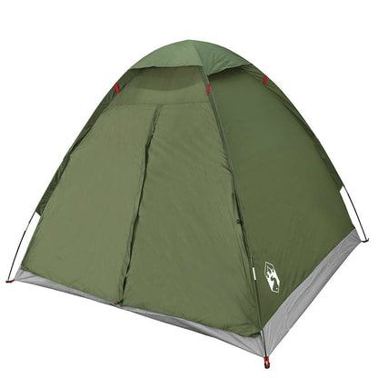vidaXL Camping Tent Dome 2-Person Olive Green Waterproof - 37942
