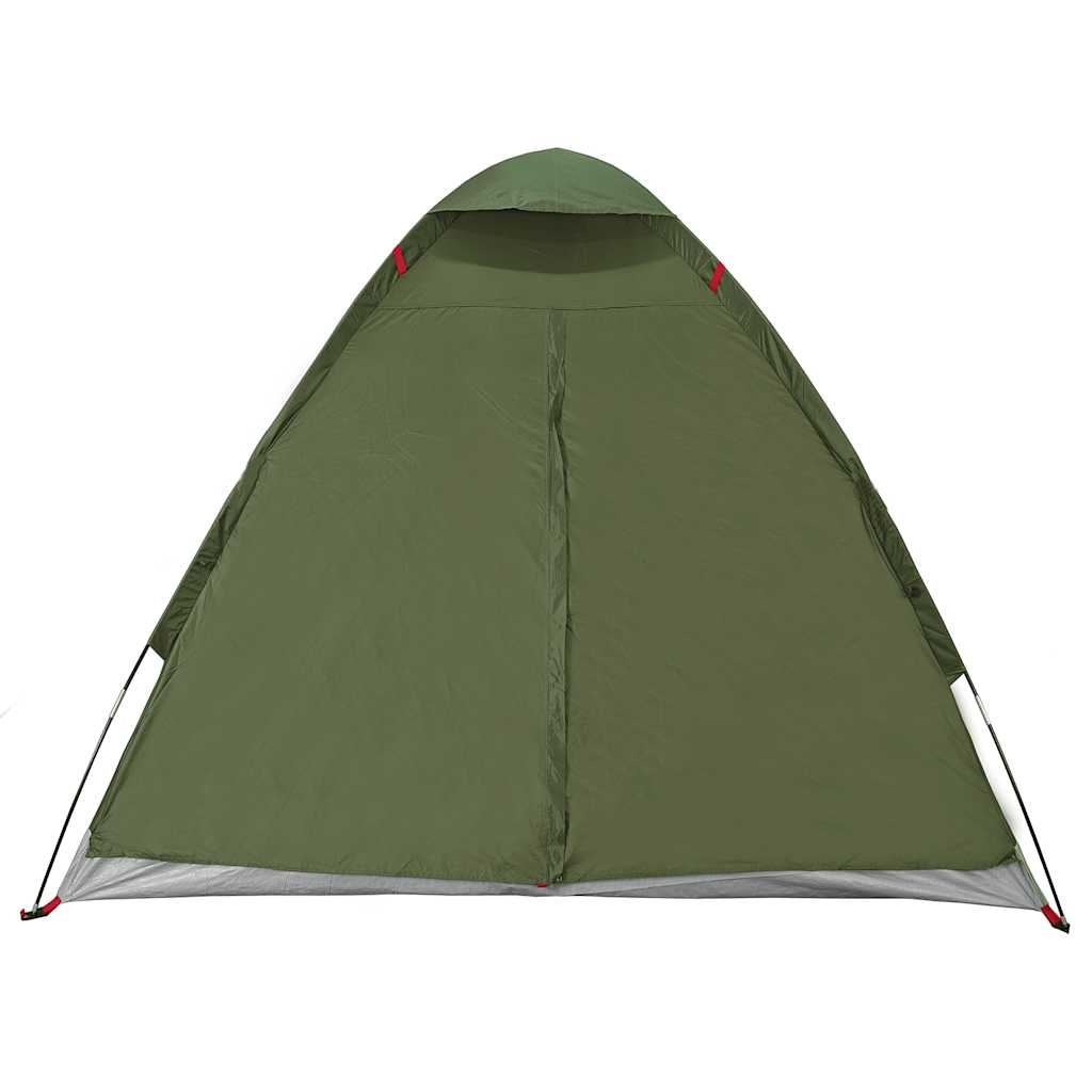 vidaXL Camping Tent Dome 2-Person Olive Green Waterproof - 37942