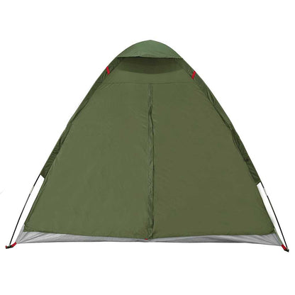 vidaXL Camping Tent Dome 2-Person Olive Green Waterproof - 37942