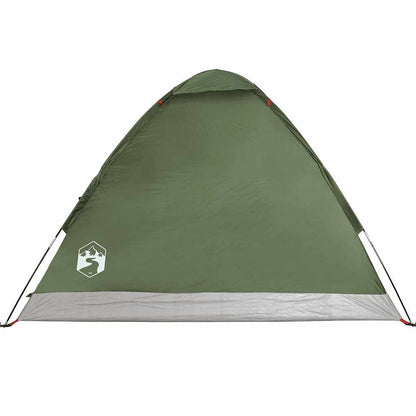 vidaXL Camping Tent Dome 2-Person Olive Green Waterproof - 37942