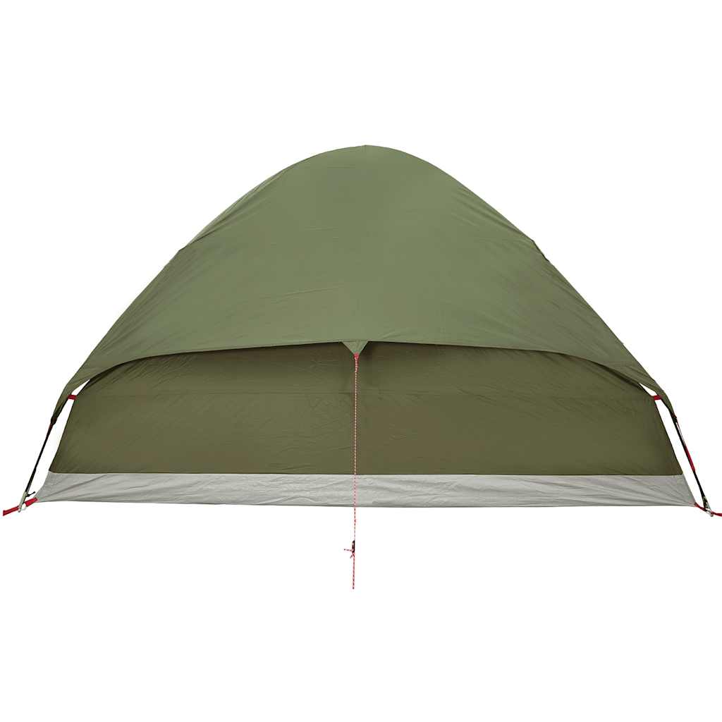 vidaXL Camping Tent Dome 2-Person Olive Green Waterproof - 37963