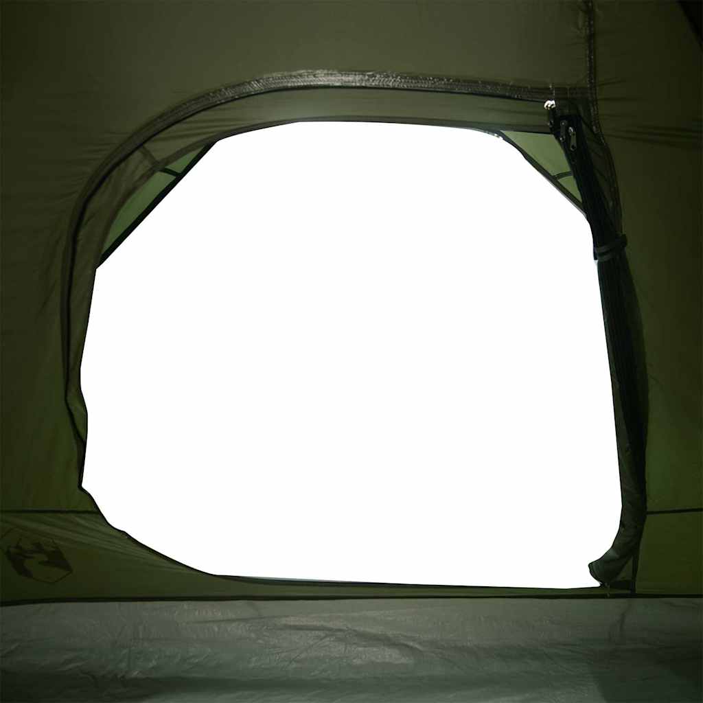 vidaXL Camping Tent Dome 2-Person Olive Green Waterproof - 37963