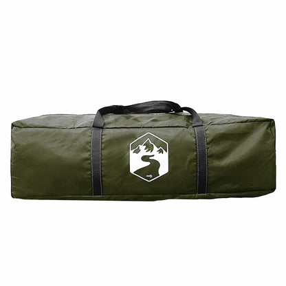 vidaXL Camping Tent Dome 4-Person Olive Green Waterproof - 37978