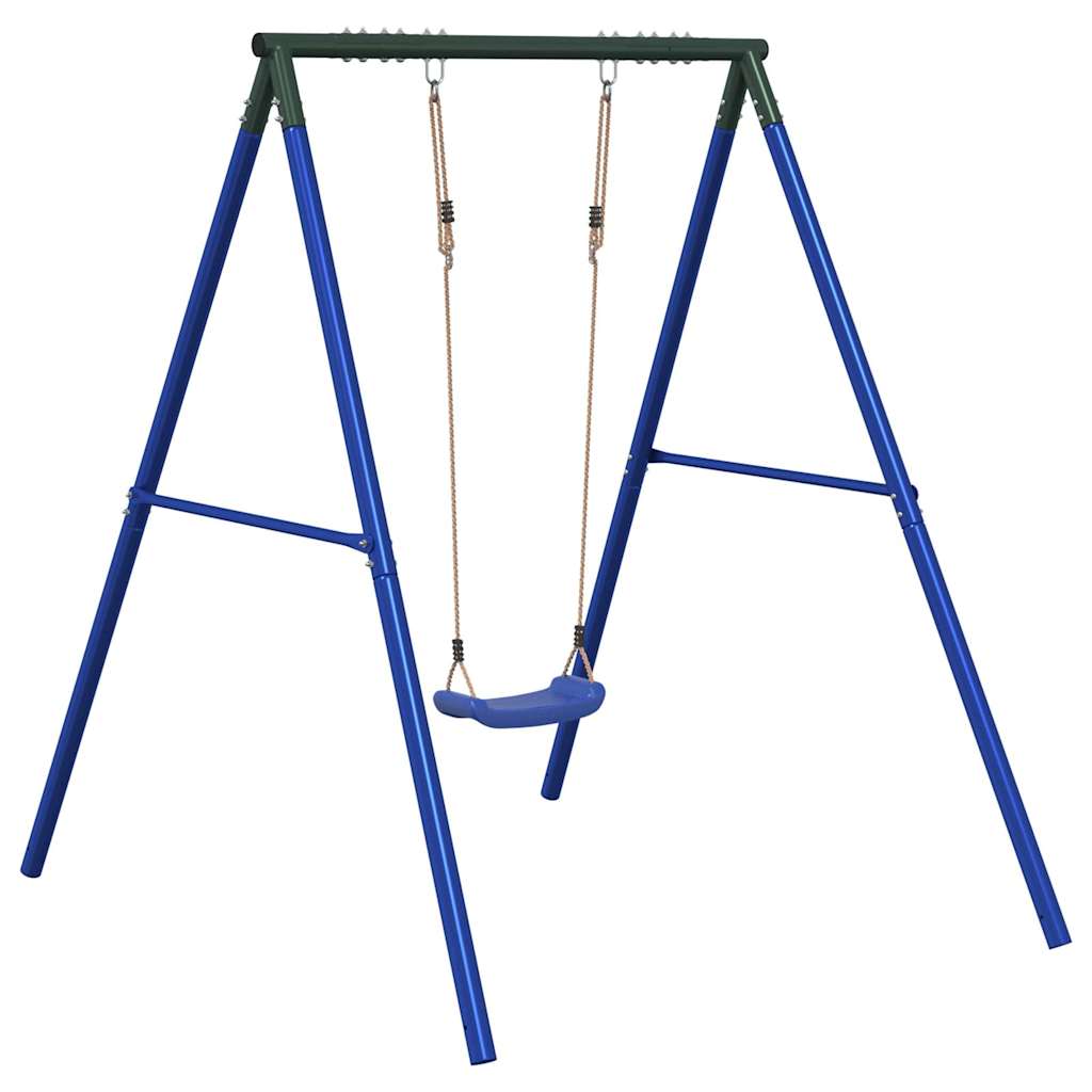 vidaXL Outdoor Swing Set with Swing - Blue