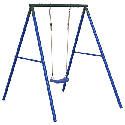 vidaXL Outdoor Swing Set with Swing - Blue