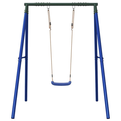 vidaXL Outdoor Swing Set with Swing - Blue