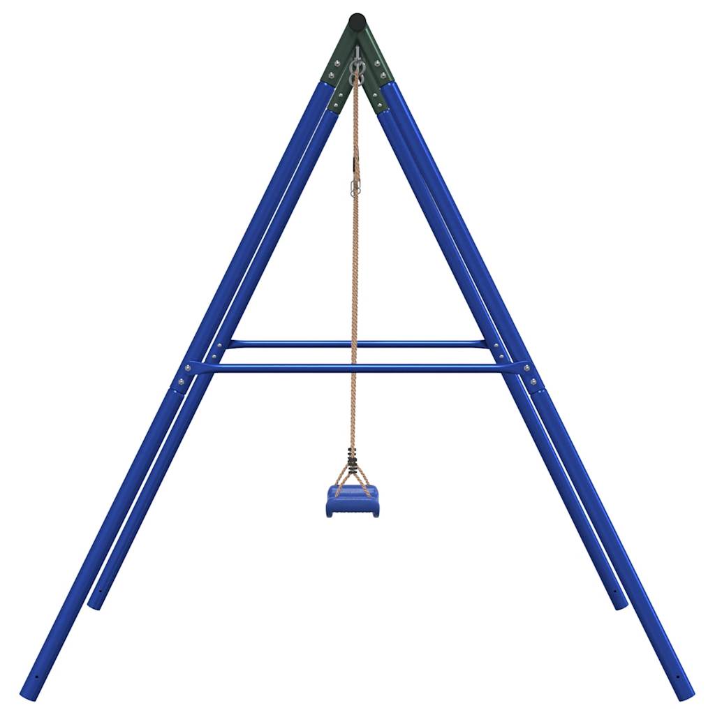 vidaXL Outdoor Swing Set with Swing - Blue
