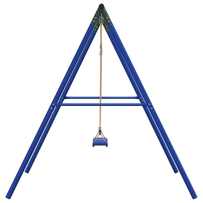 vidaXL Outdoor Swing Set with Swing - Blue