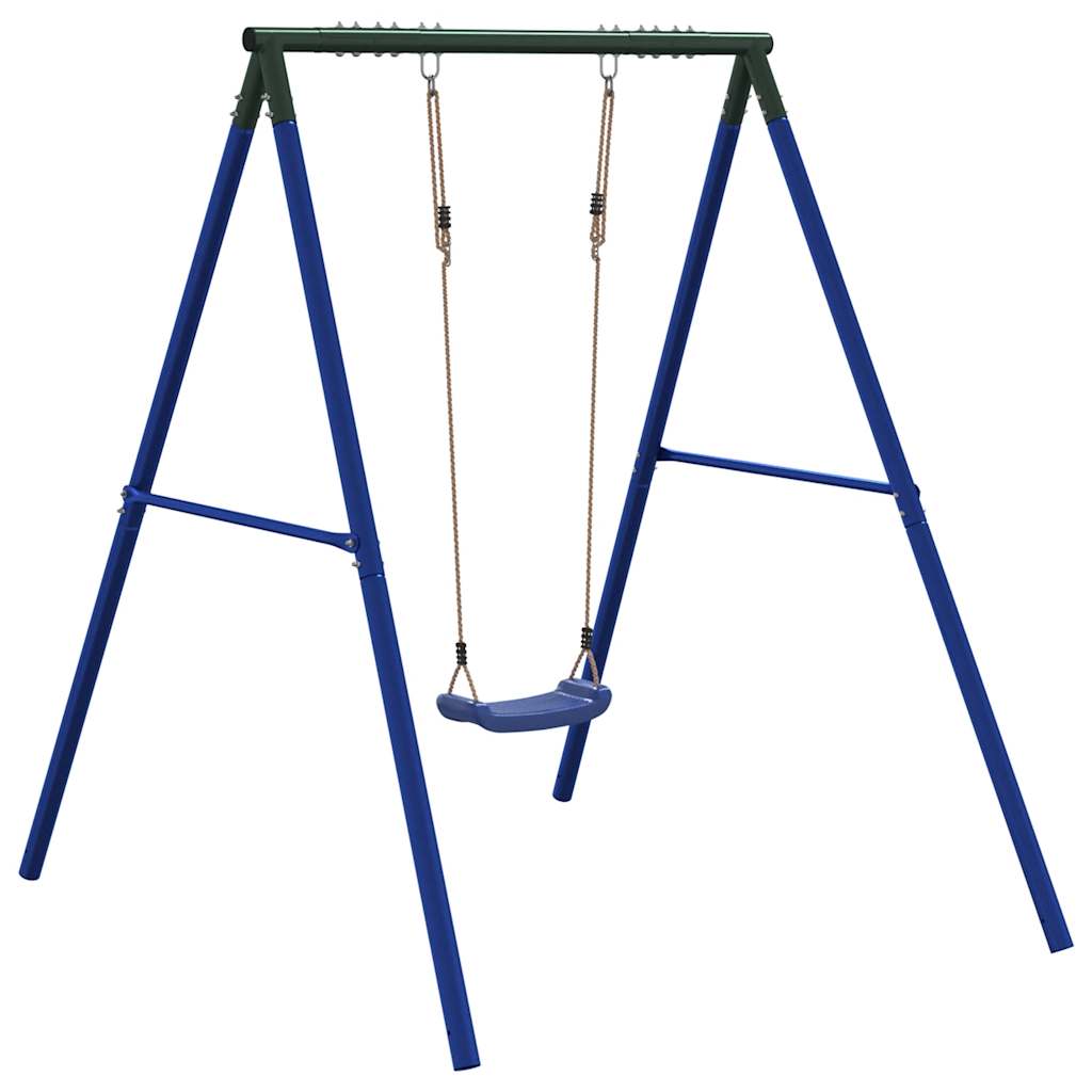 vidaXL Outdoor Swing Set with Swing - Blue