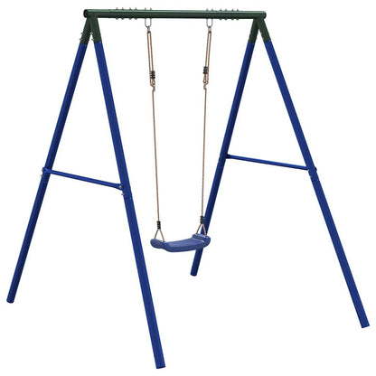 vidaXL Outdoor Swing Set with Swing - Blue